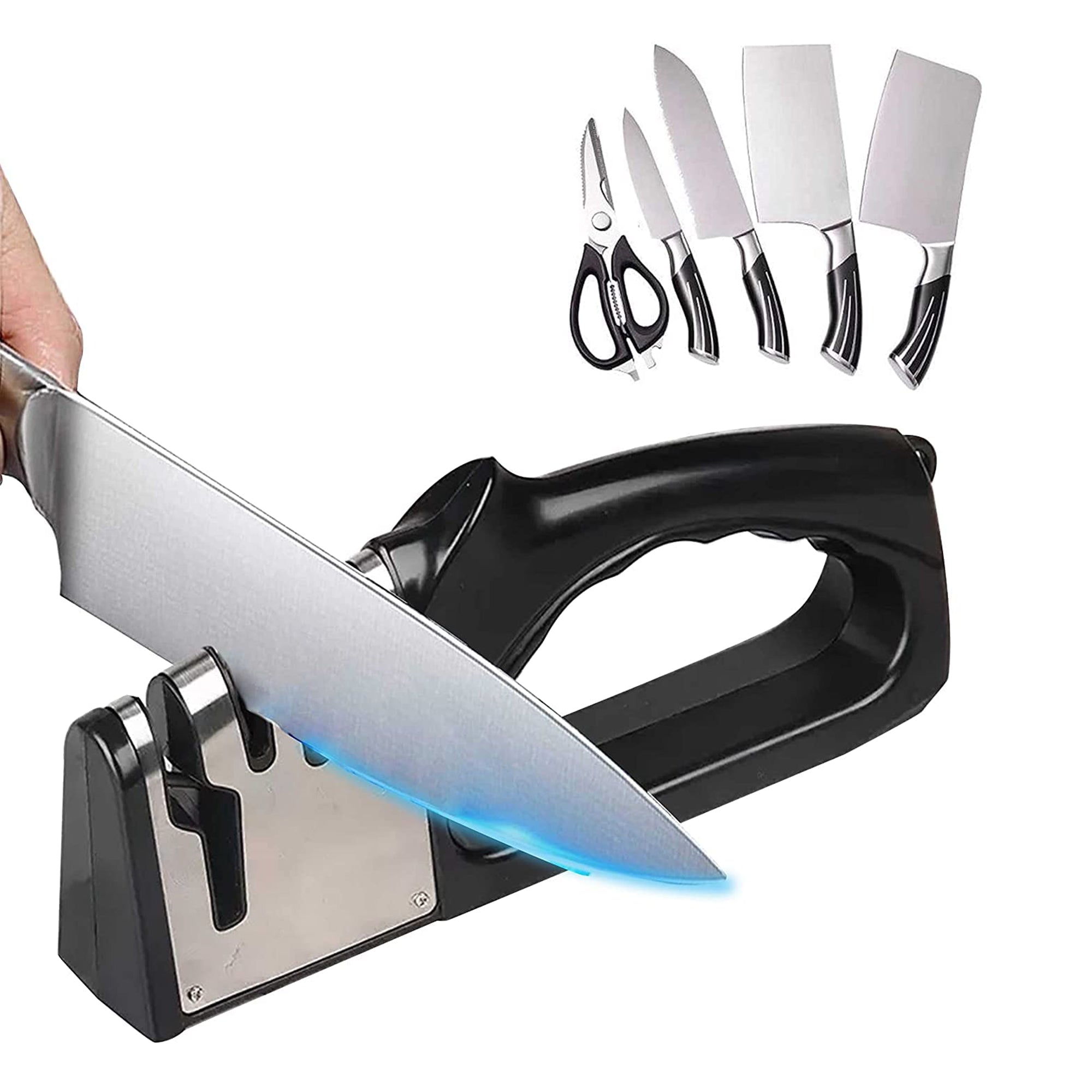 Manogyam 4 in1 Knife Sharpener | Scissor Sharpener