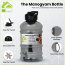 Manogyam Gym Bottle with Mixer Ball & Strainer (1.5L)