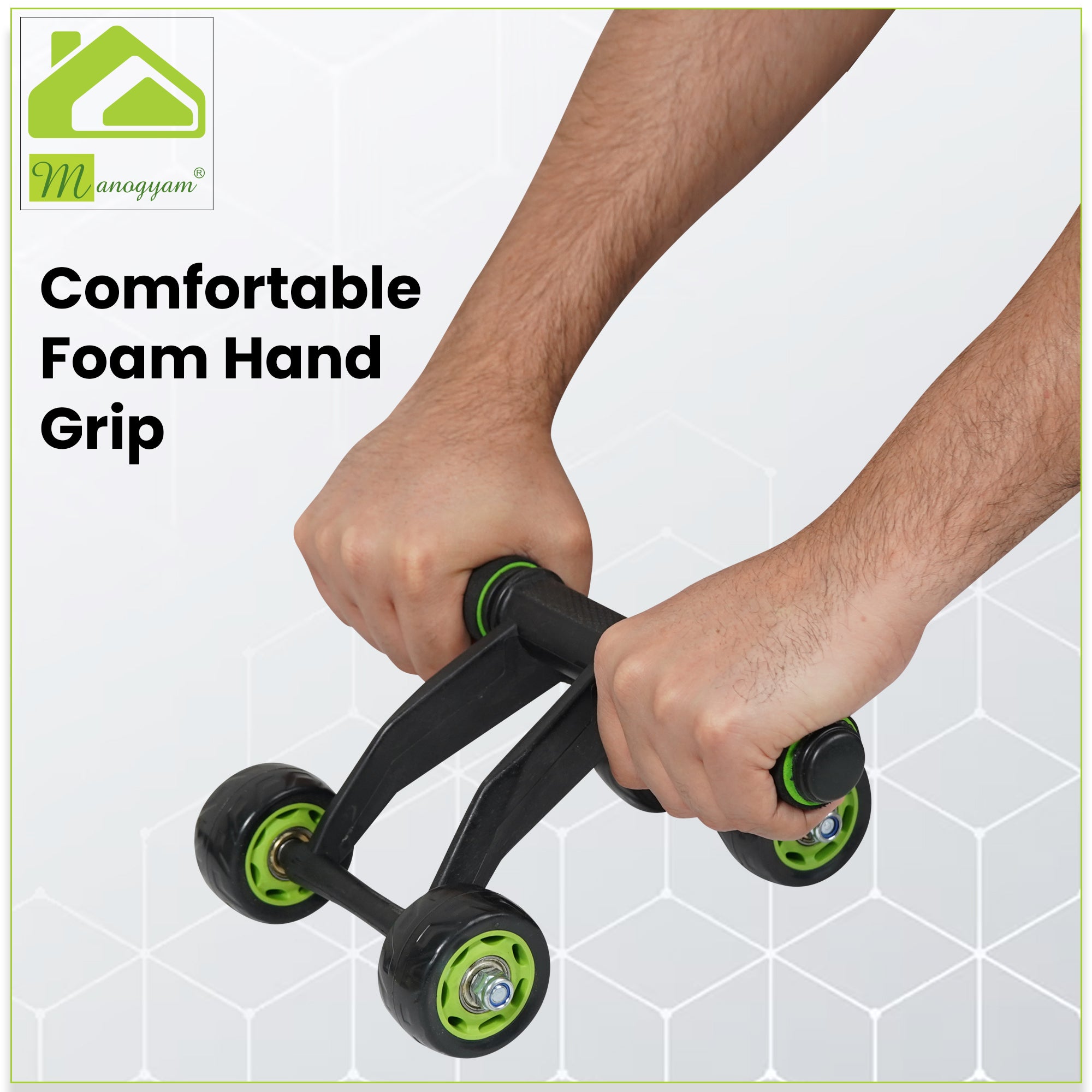 4 wheel abdominal discount roller