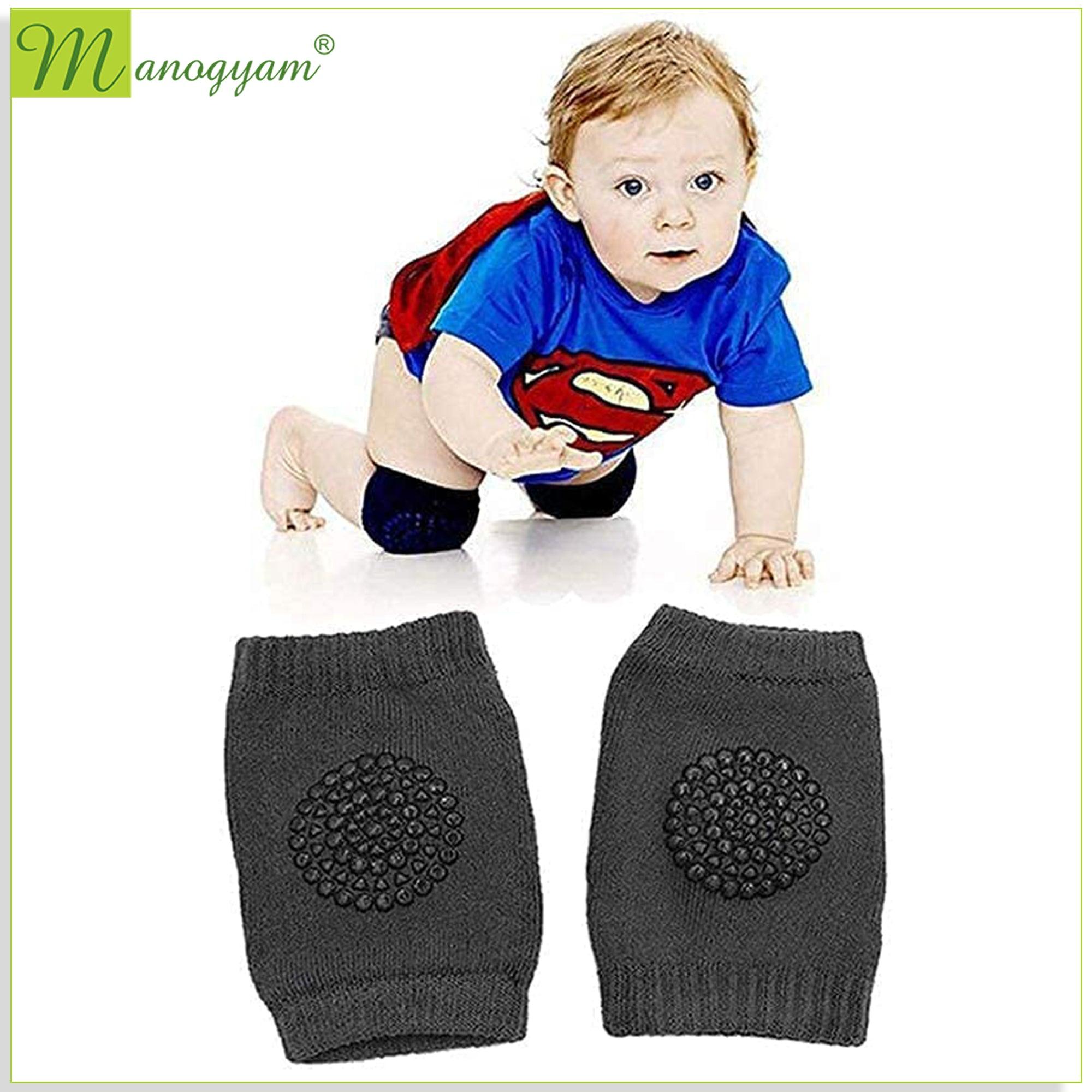 Manogyam Comfortable Baby Knee Pads for Crawling
