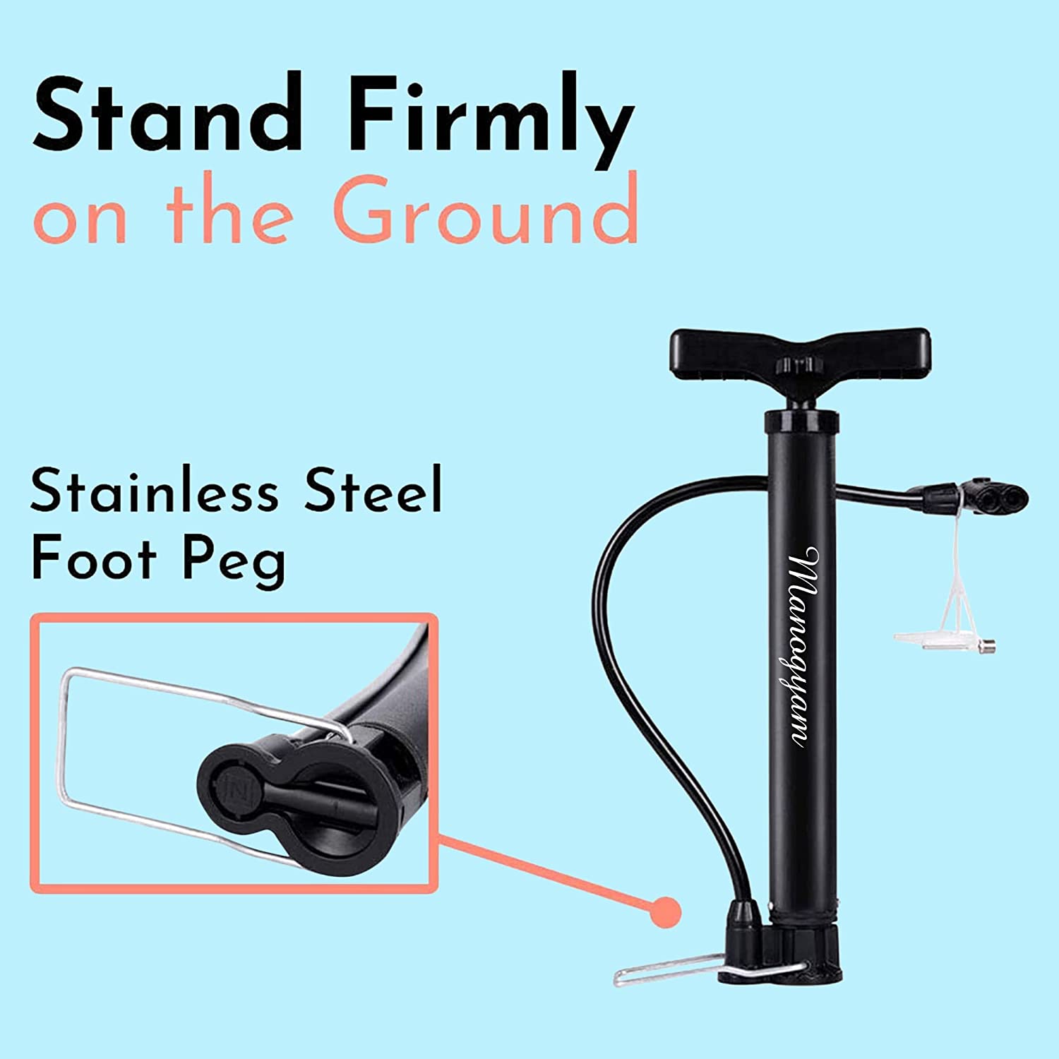 Air pump for cycle and online bike