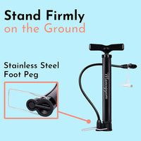 Manogyam Cycle Foot Air Pump | Bike Pump