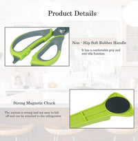 Manogyam Multipurpose Kitchen Scissors with Holder