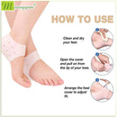 Manogyam HeelGuard - Premium Silicone Heel Pad for Ultimate Foot Support
