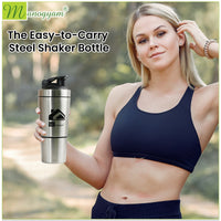 Stainless Steel All-Purpose Bottle & Shaker: Durability and Versatility 6.5 L